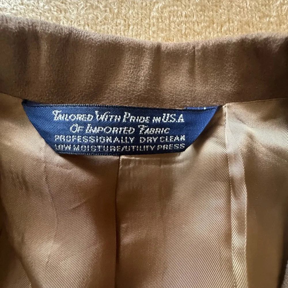 Lands' End Men's Tan Blazer